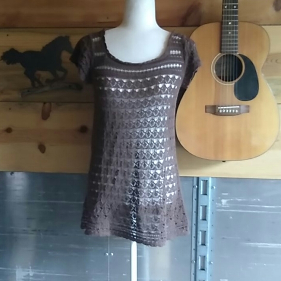 Old Navy Tops - Crochet Tunic